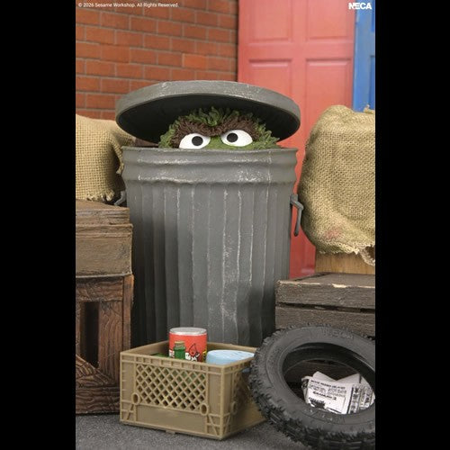 Sesame Street 7" Scale Figures - Ultimate Oscar The Grouch