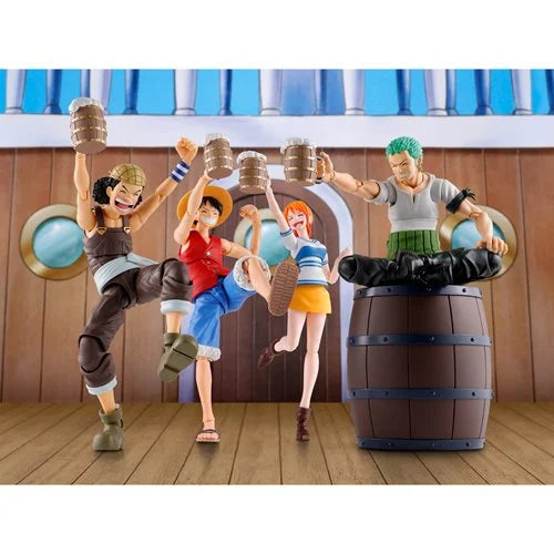 One Piece The Straw Hat Crew S.H.Figuarts Action Figure Party Set