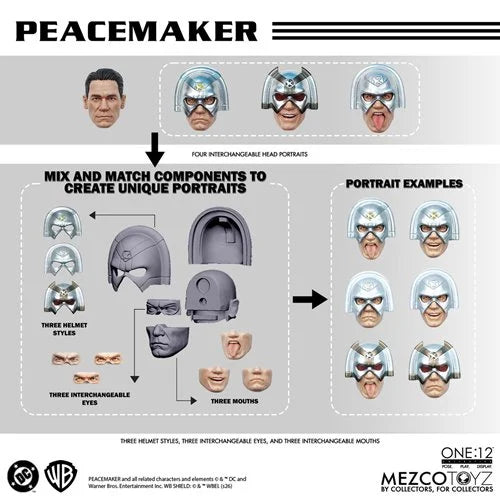 Peacemaker One:12 Collective Action Figure