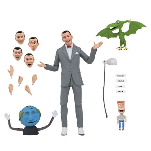 Pee-wee Herman 7" Scale Figures - Pee-Wee's Playhouse - Ultimate Pee-wee Herman & Pals