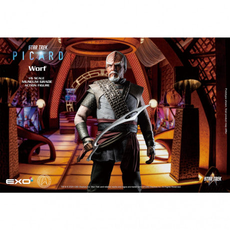 Star Trek: Picard - Worf Hyper Realistic Action Figure