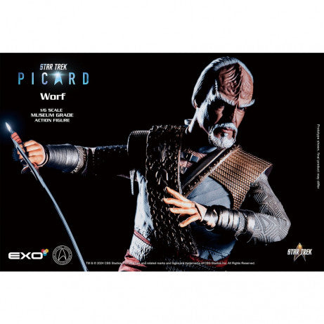 Star Trek: Picard - Worf Hyper Realistic Action Figure