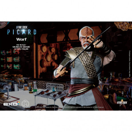 Star Trek: Picard - Worf Hyper Realistic Action Figure