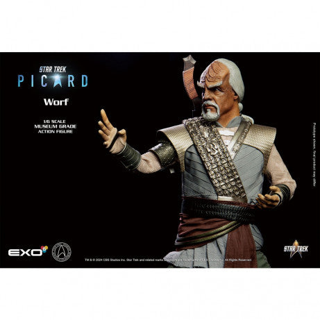 Star Trek: Picard - Worf Hyper Realistic Action Figure