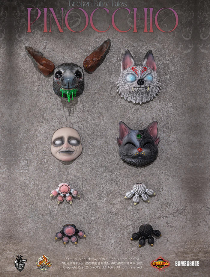 GIYORZILLA TOYS A001 1/6 Broken Fairy Tales Pinocchio