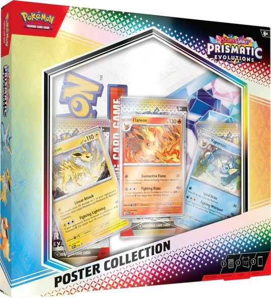 Pokemon SV8.5 Prismatic Evolutions Poster Collection