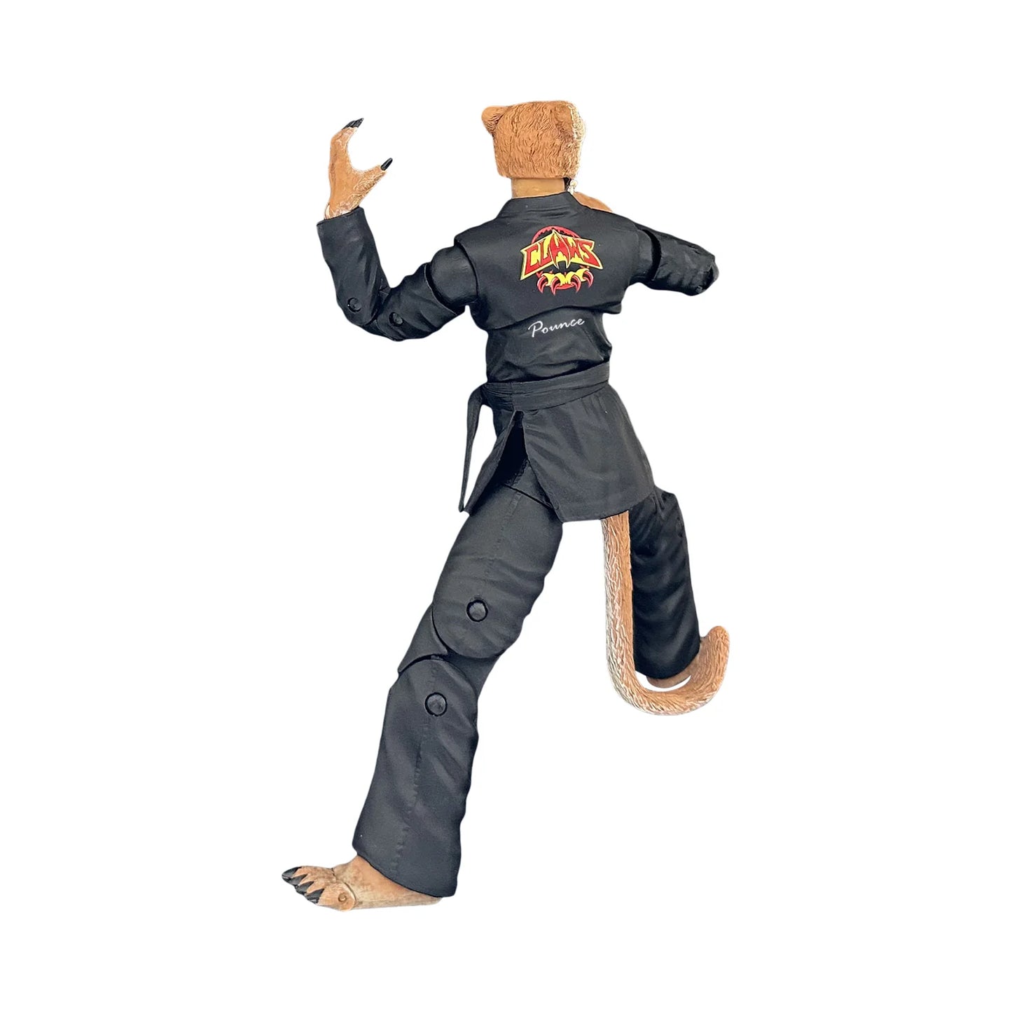 ZOO JITSU FIGHTERS EXCLUSIVE POUNCE THE PUMA BLACK GI SDCC EXCLUSIVE