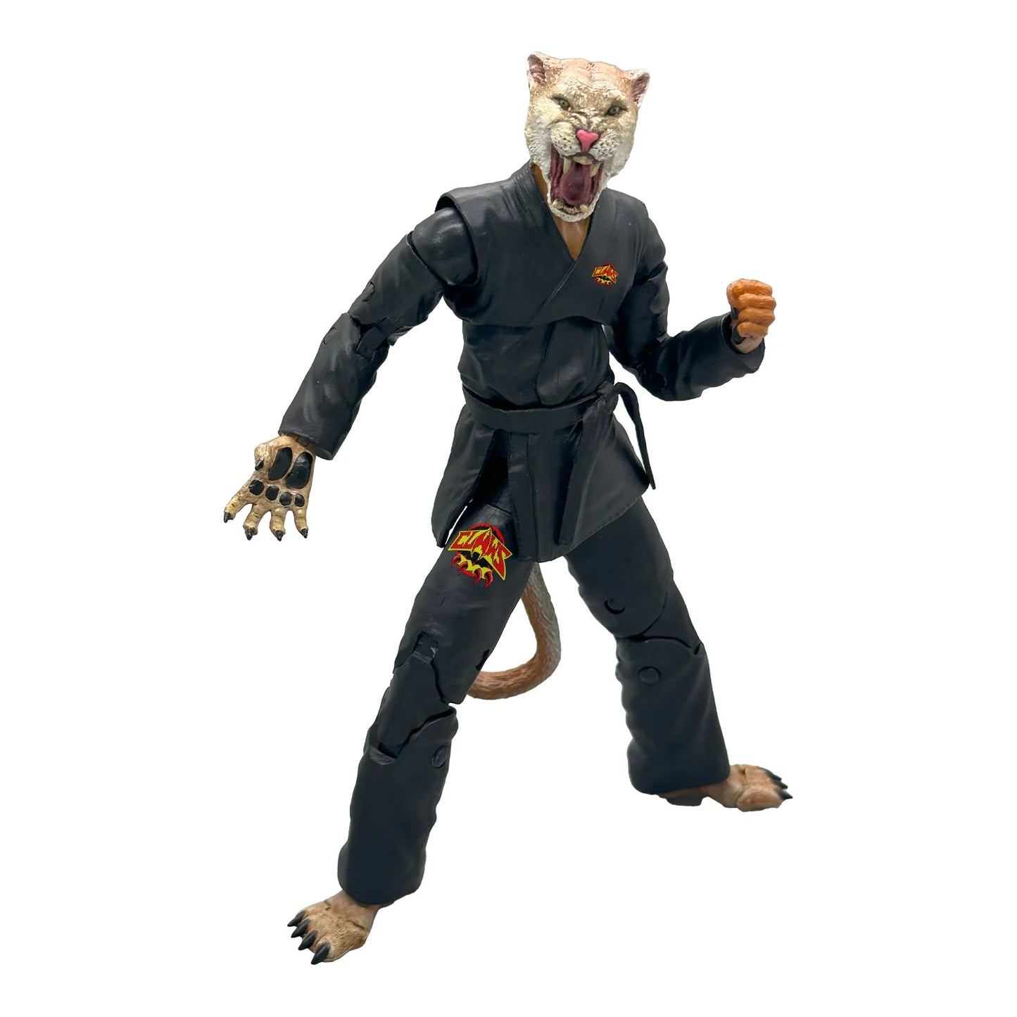 ZOO JITSU FIGHTERS EXCLUSIVE POUNCE THE PUMA BLACK GI SDCC EXCLUSIVE