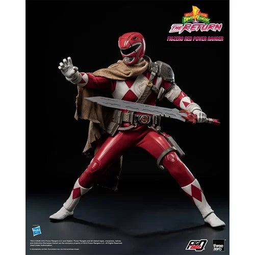 Mighty Morphin Power Rangers: The Return Red Power Ranger FigZero 1:6 Scale Action Figure
