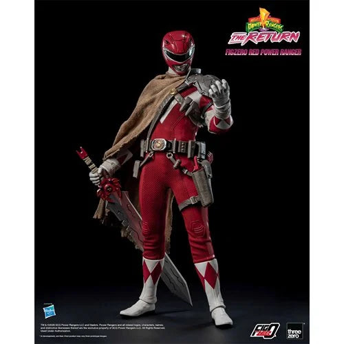 Mighty Morphin Power Rangers: The Return Red Power Ranger FigZero 1:6 Scale Action Figure