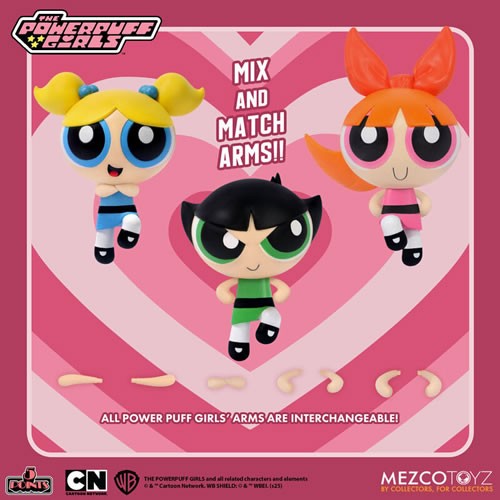5 Points Figures - The Powerpuff Girls - 4pc Deluxe Set