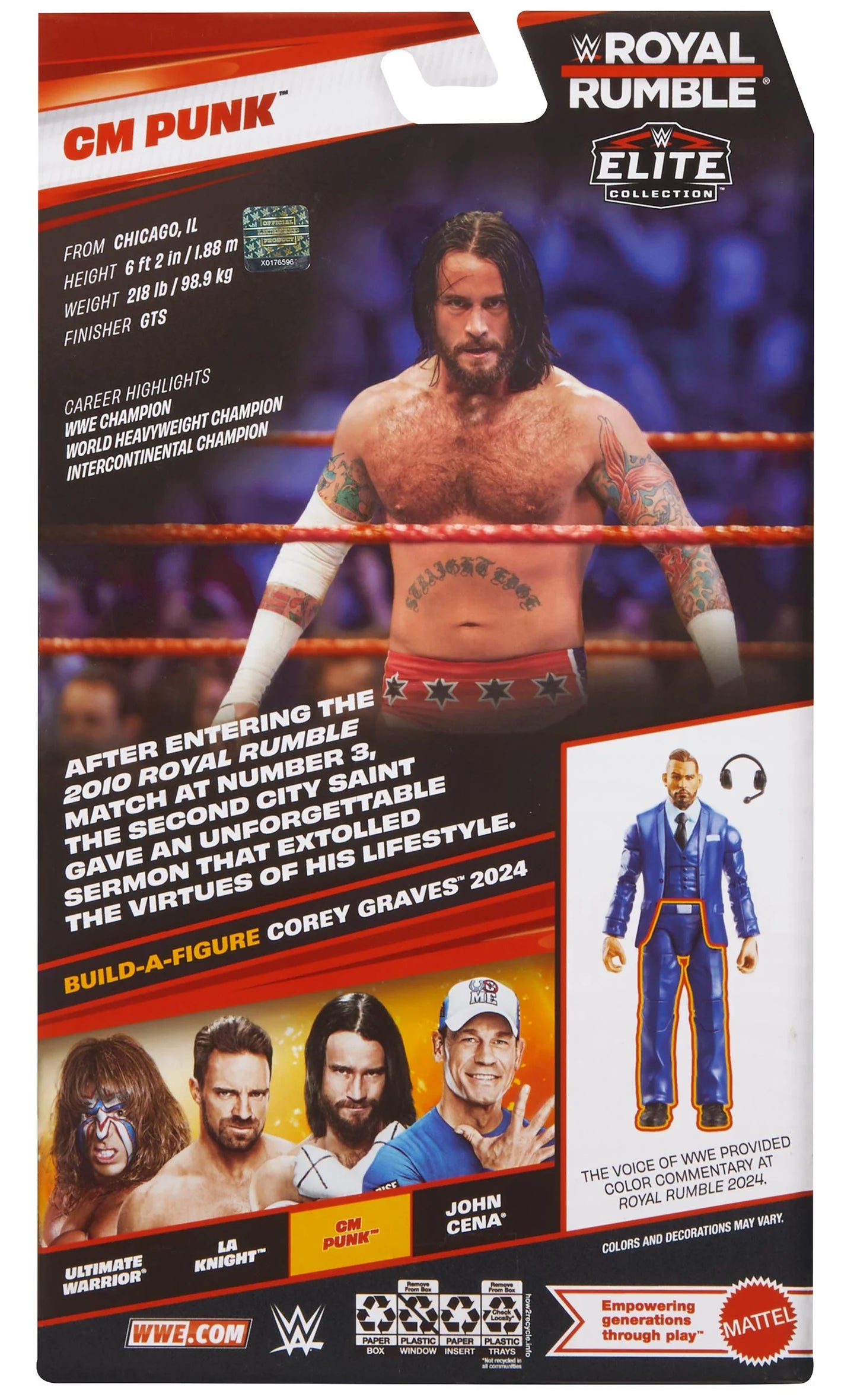 WWE CM Punk (2010) Elite Royal Rumble 2026