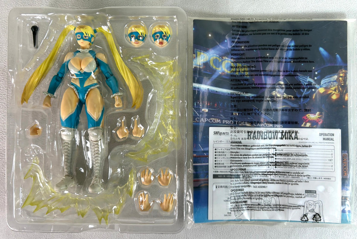 S.H. Figuarts Street Fighter V - Rainbow Mika TamashiWeb Exclusive