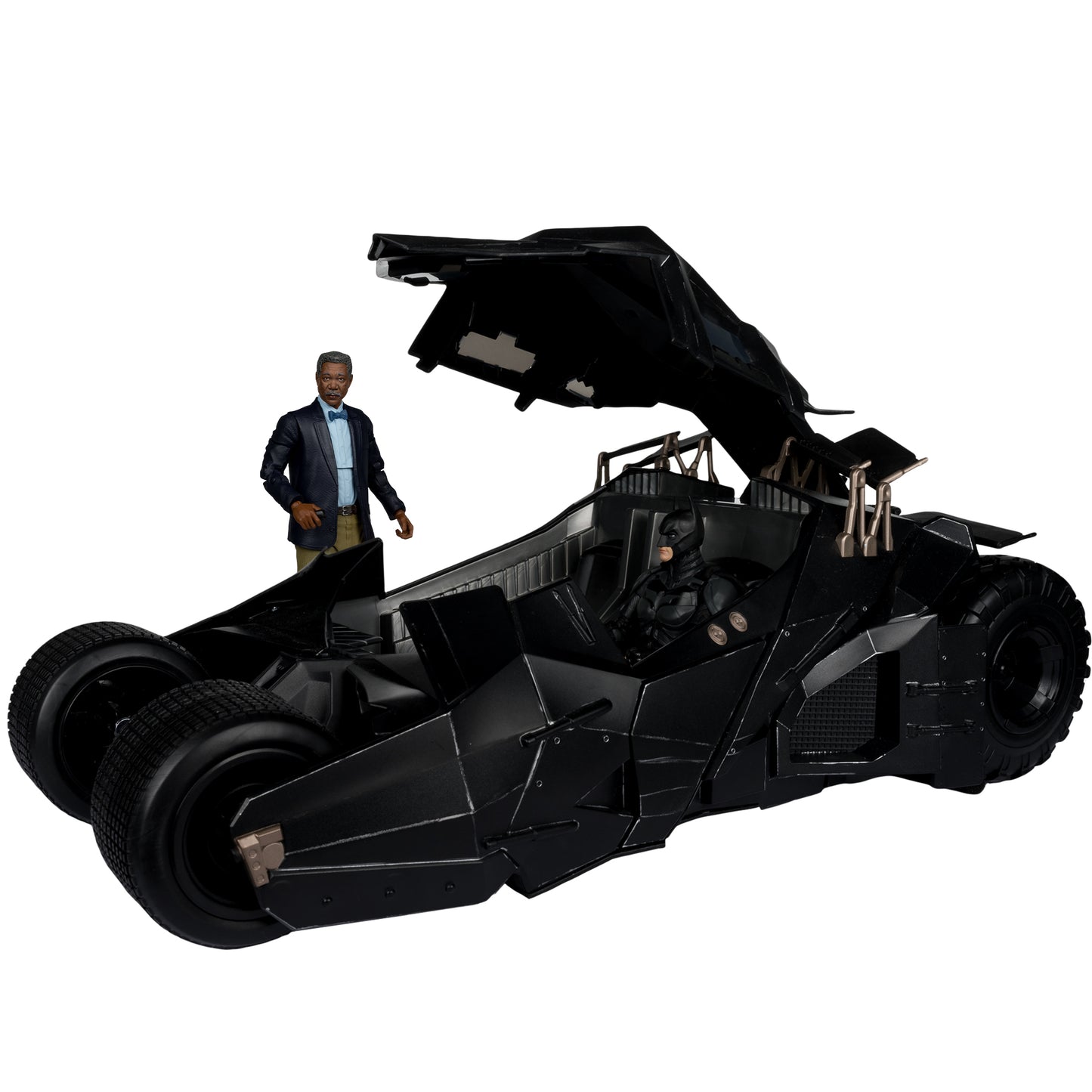 DC 7" SCALE VEHICLES - TUMBLER WITH LUCIUS FOX (THE DARK KNIGHT) (GOLD LABEL)