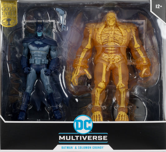 DC COLLECTOR 2PK - BATMAN AND SOLOMON GRUNDY (ARKHAM CITY)(GOLD LABEL)