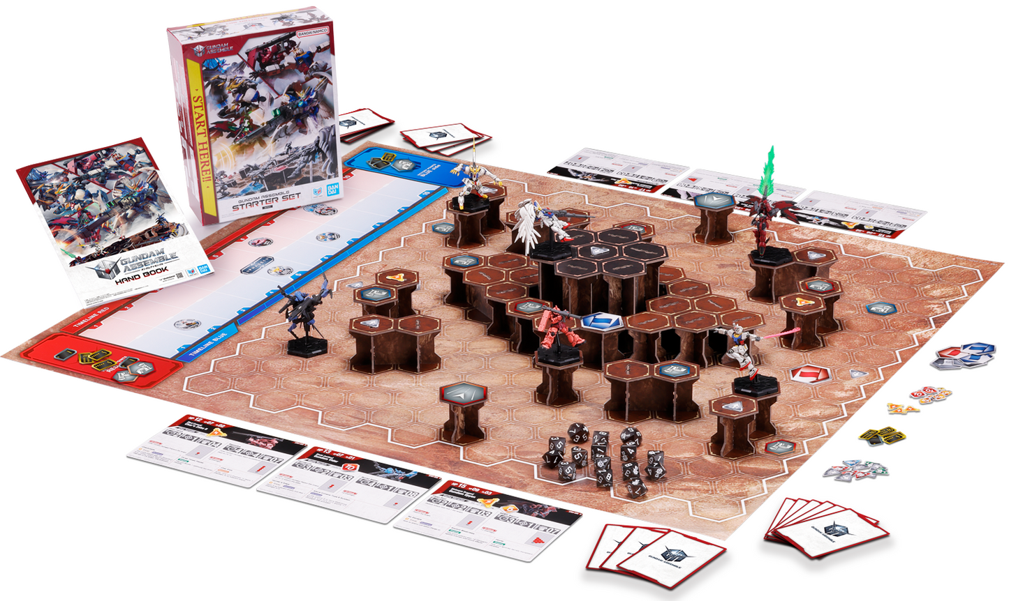 GUNDAM ASSEMBLE ST01 STARTER SET 01