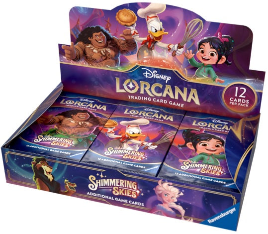 DISNEY LORCANA SHIMMERING SKIES BOOSTER