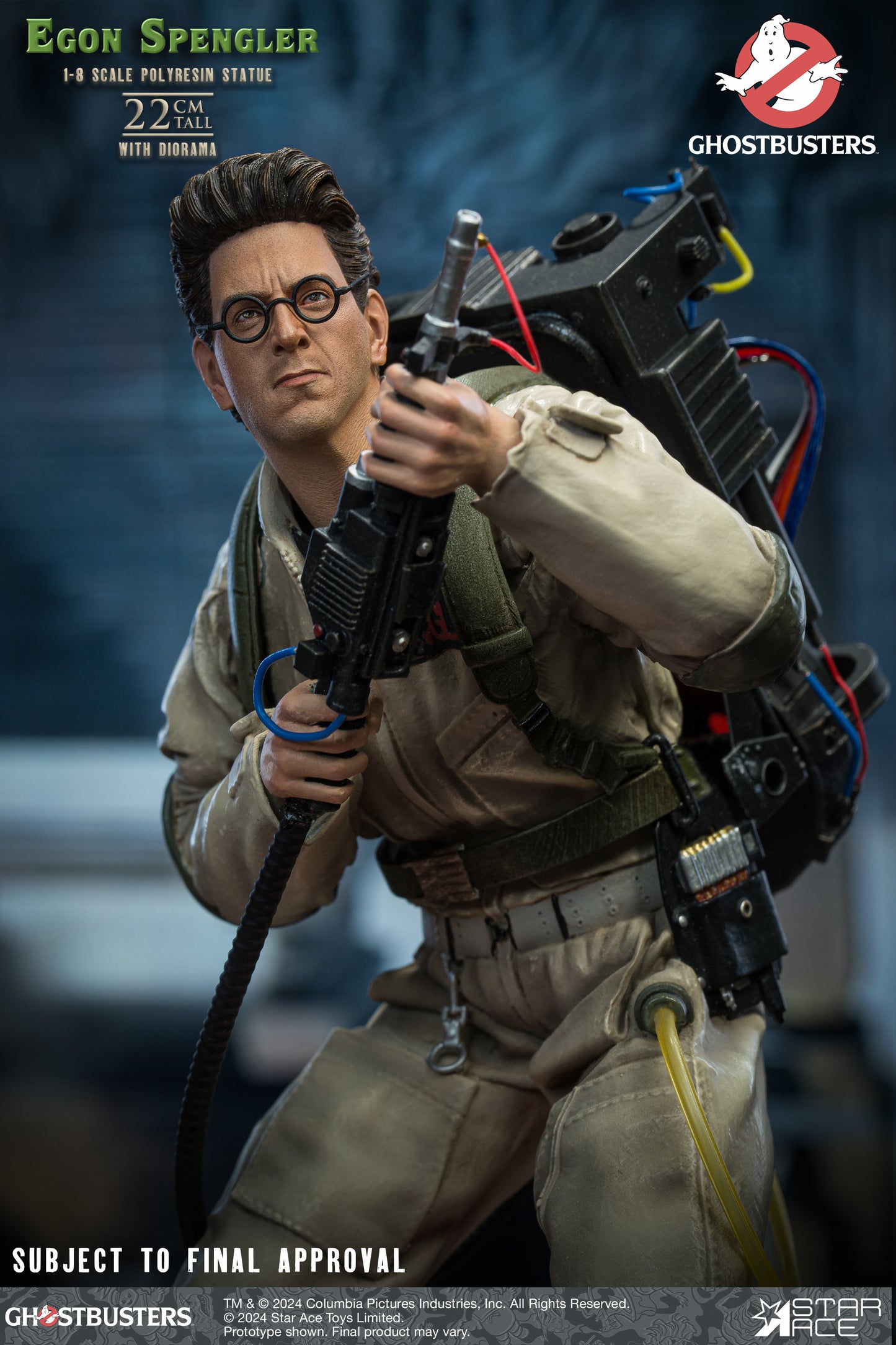 GHOSTBUSTERS EGON SPENGLER 1/8 SCALE POLYRESIN STATUE