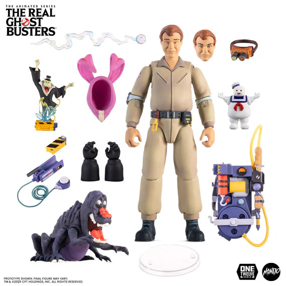 The Real Ghostbusters - Ray Stantz 1/12 Scale Figure