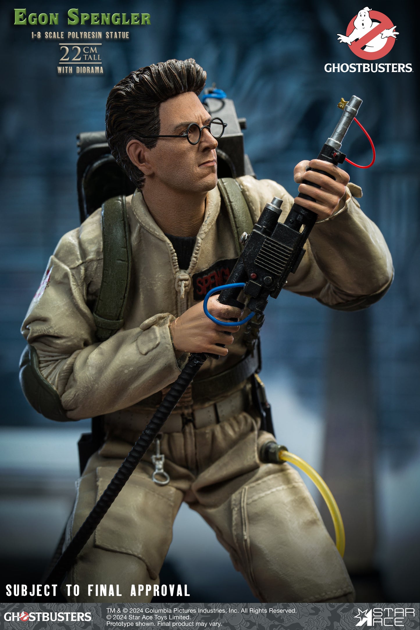 GHOSTBUSTERS EGON SPENGLER 1/8 SCALE POLYRESIN STATUE