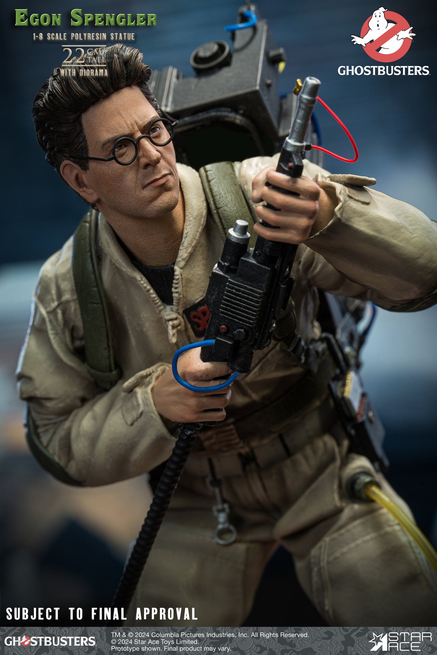 GHOSTBUSTERS EGON SPENGLER 1/8 SCALE POLYRESIN STATUE