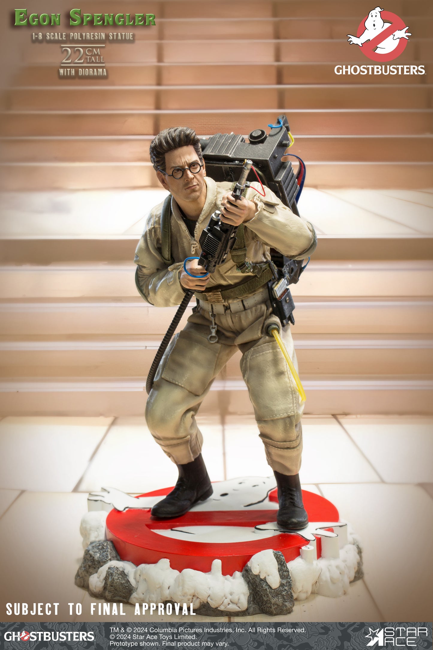 GHOSTBUSTERS EGON SPENGLER 1/8 SCALE POLYRESIN STATUE