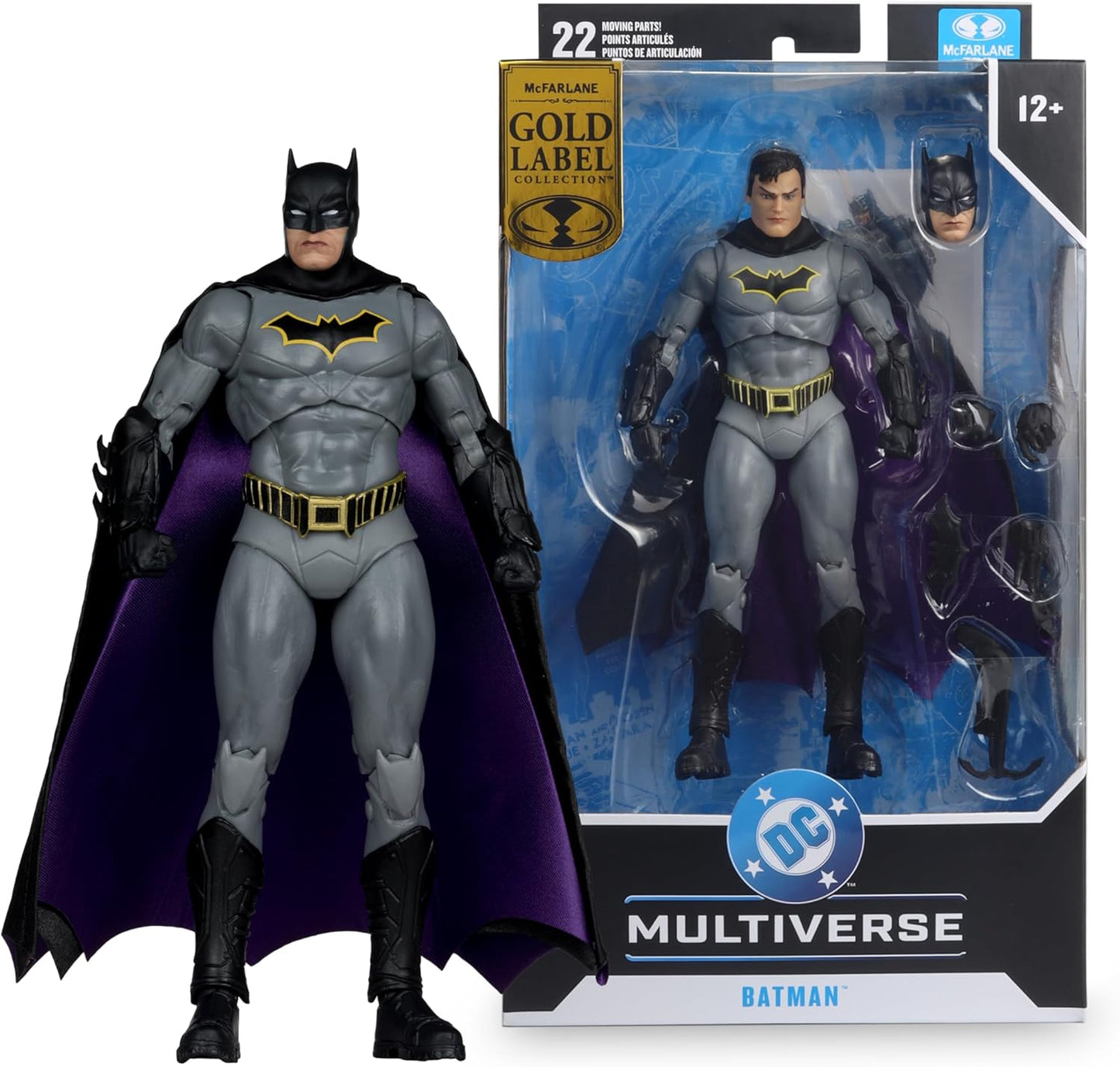 DC Rebirth DC Multiverse Action Figure Batman (Gold Label)