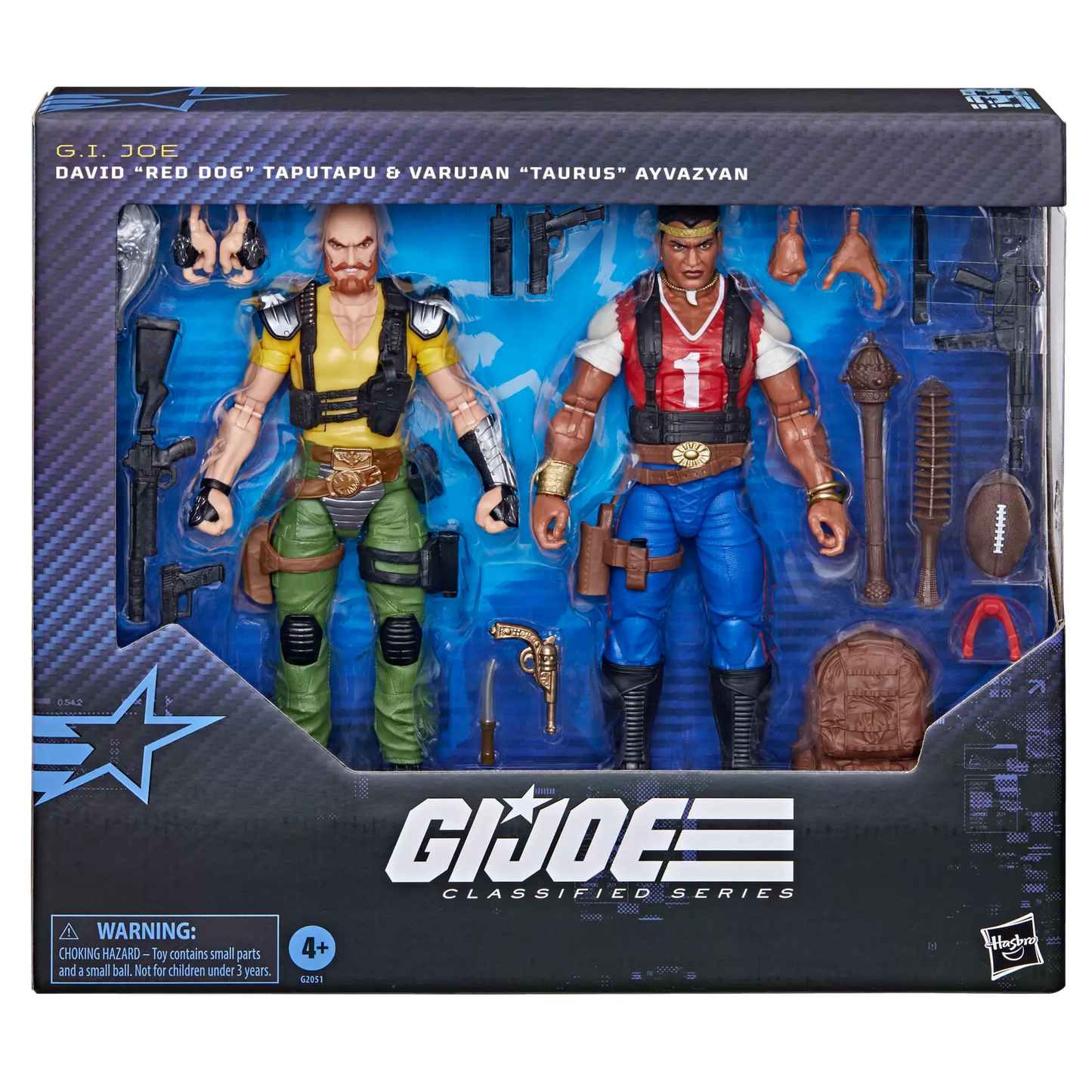 G.I. Joe Classified Series #193, David "Red Dog" Taputapu & Varujan "Taurus" Ayvazyan