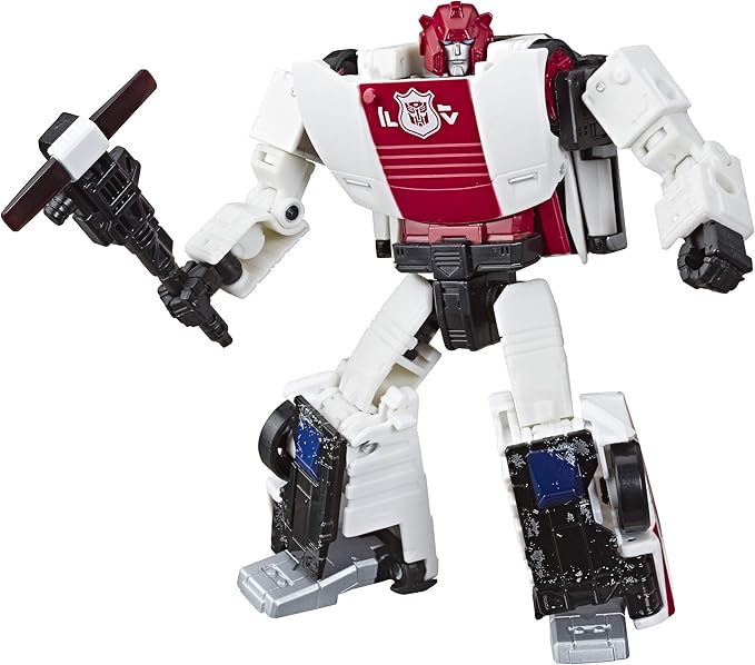 Transformers Toys Generations War for Cybertron Deluxe WFC-S35 Red Alert Action Figure - Siege Chapter