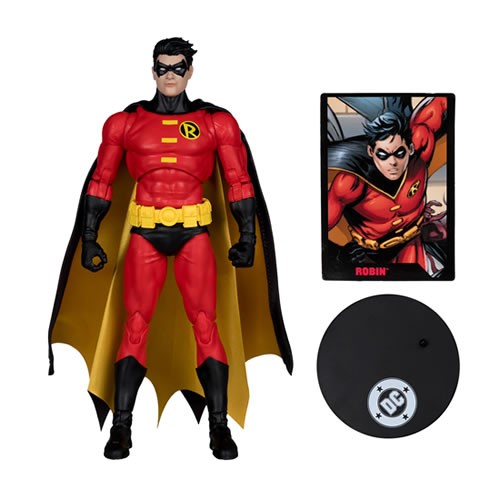 Page Punchers 7" Scale Figure w/ Comic - W12 - Robin (Teen Titans #41)