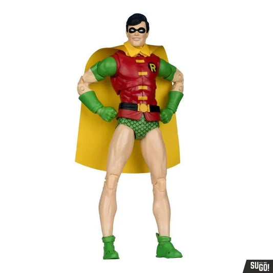 McFarlane Toys DC Multiverse Robin DC Silver Age [Gold Label] 7 Inch Action Figure