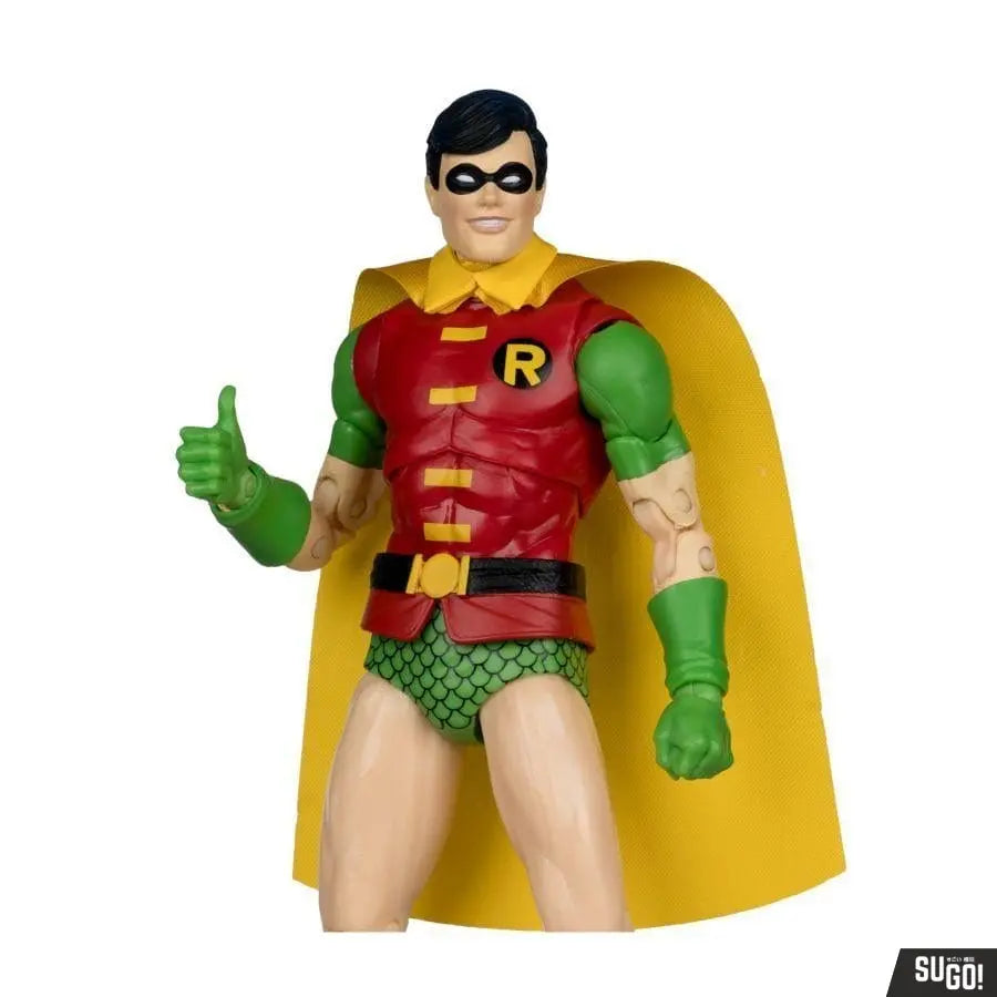 McFarlane Toys DC Multiverse Robin DC Silver Age [Gold Label] 7 Inch Action Figure
