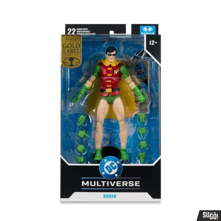 McFarlane Toys DC Multiverse Robin DC Silver Age [Gold Label] 7 Inch Action Figure