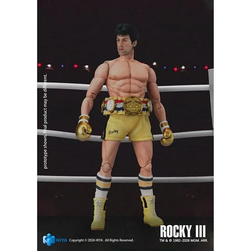 Rocky III Rocky Boxer Version Exquisite Super Series 1:12 Scale Action Figure