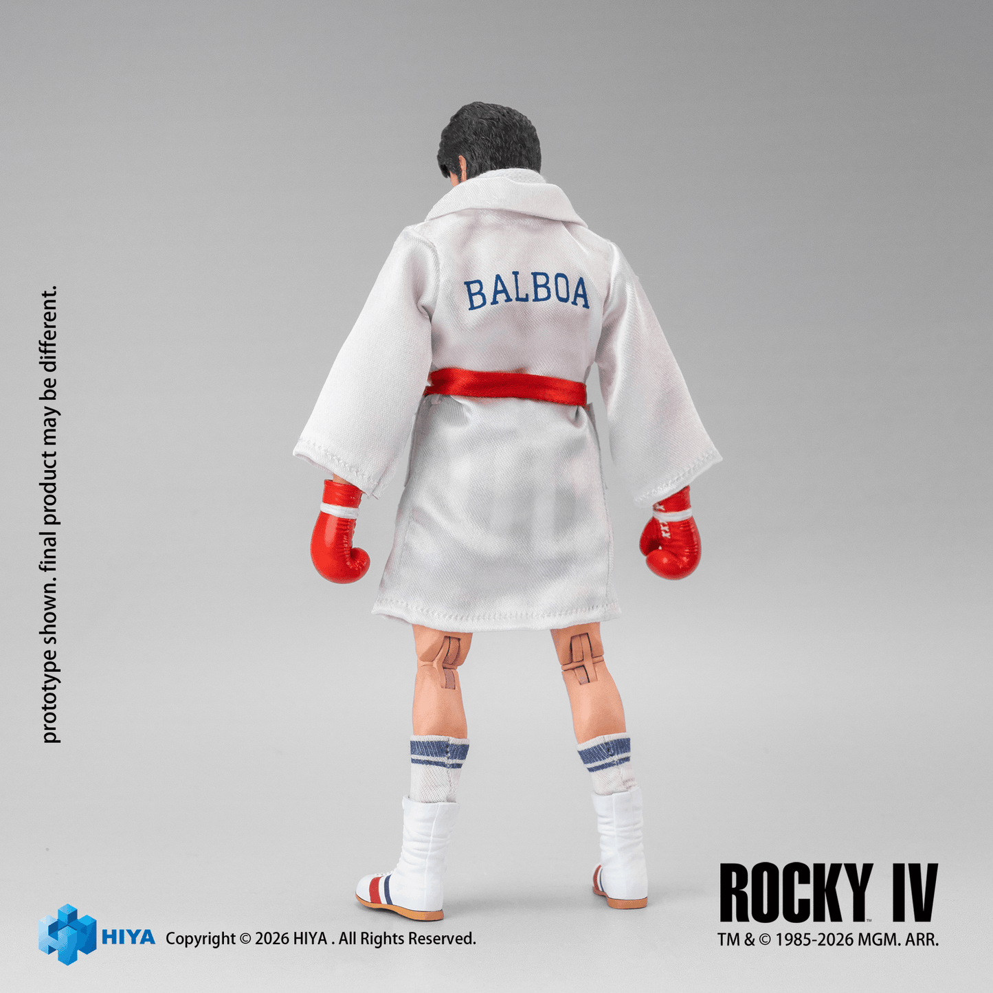 1/12 Scale 6.3 Inch Rocky IV Rocky Boxer Version Action Figure