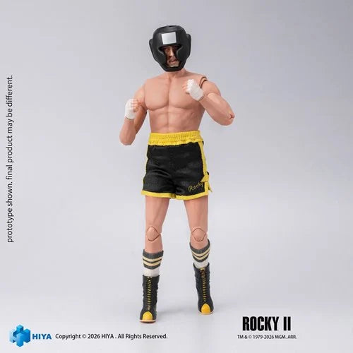 Rocky II Rocky Balboa Boxer Version Super Ultimate Series 1:12 Scale Action Figure