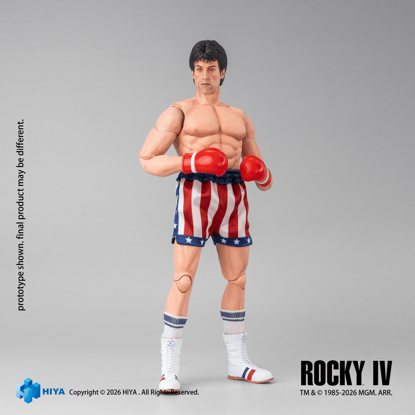 1/12 Scale 6.3 Inch Rocky IV Rocky Boxer Version Action Figure