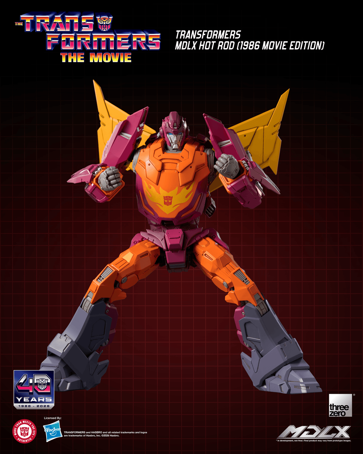 Transformers MDLX Hot Rod (1986 Movie Edition)
