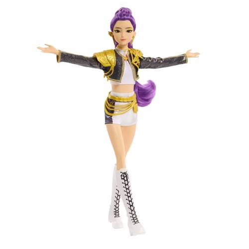 KPop Demon Hunters Dolls - Huntr/X Rumi (Golden) Singing Doll