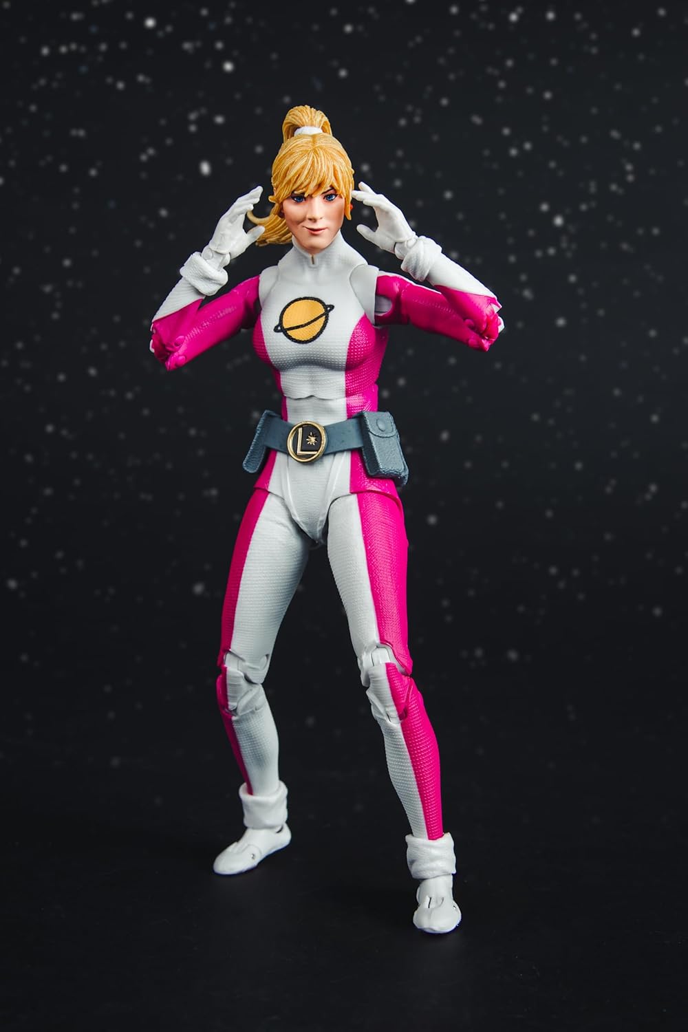 DC Multiverse Saturn Girl (Red Platinum - DC Classic)