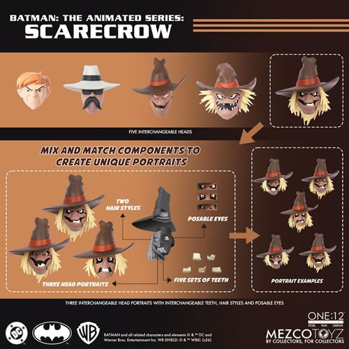 One:12 Collective Figures - DC - Batman: The Animated Series - Scarecrow