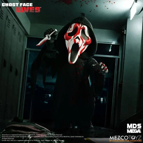 Ghost Face Bloody Version MDS Mega Scale 15-Inch Doll