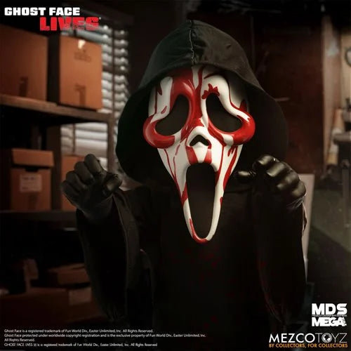 Ghost Face Bloody Version MDS Mega Scale 15-Inch Doll