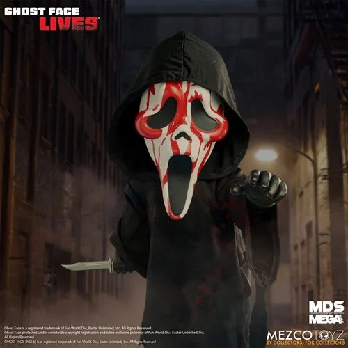 Ghost Face Bloody Version MDS Mega Scale 15-Inch Doll