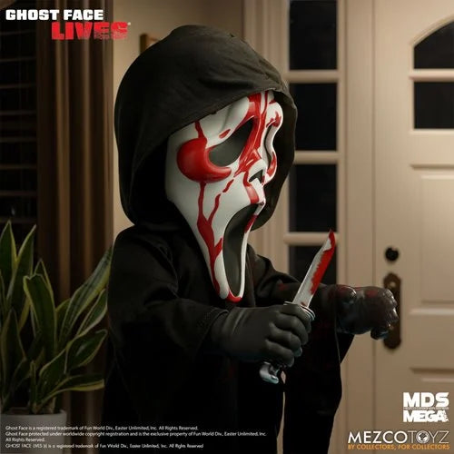 Ghost Face Bloody Version MDS Mega Scale 15-Inch Doll