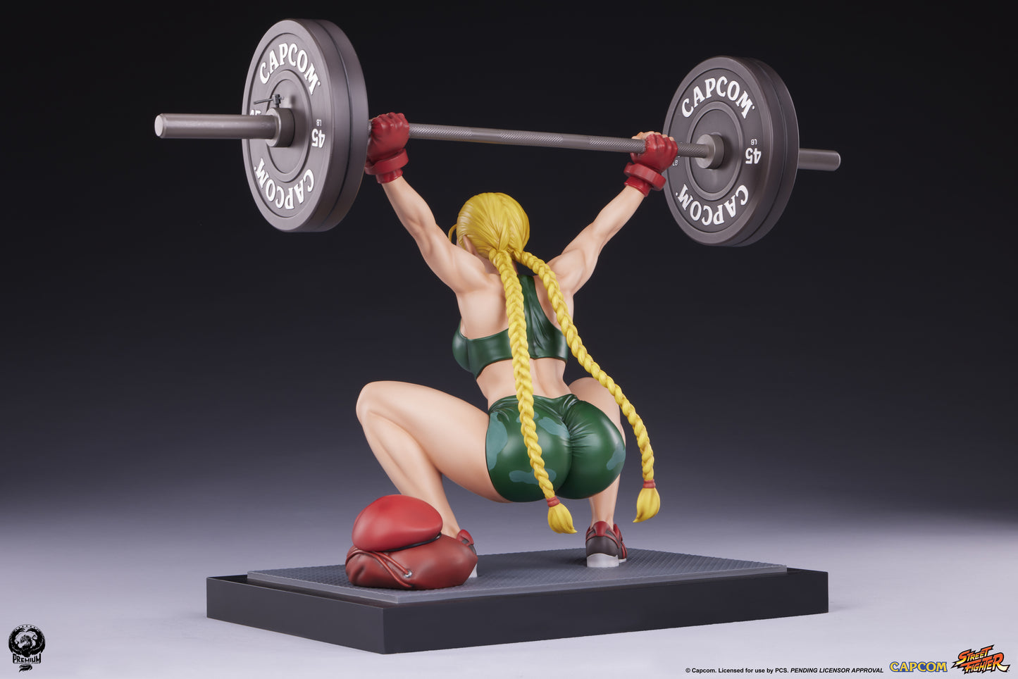 STREET FIGHTER CAMMY POWERLIFTING 1:4 SCALE STATUE