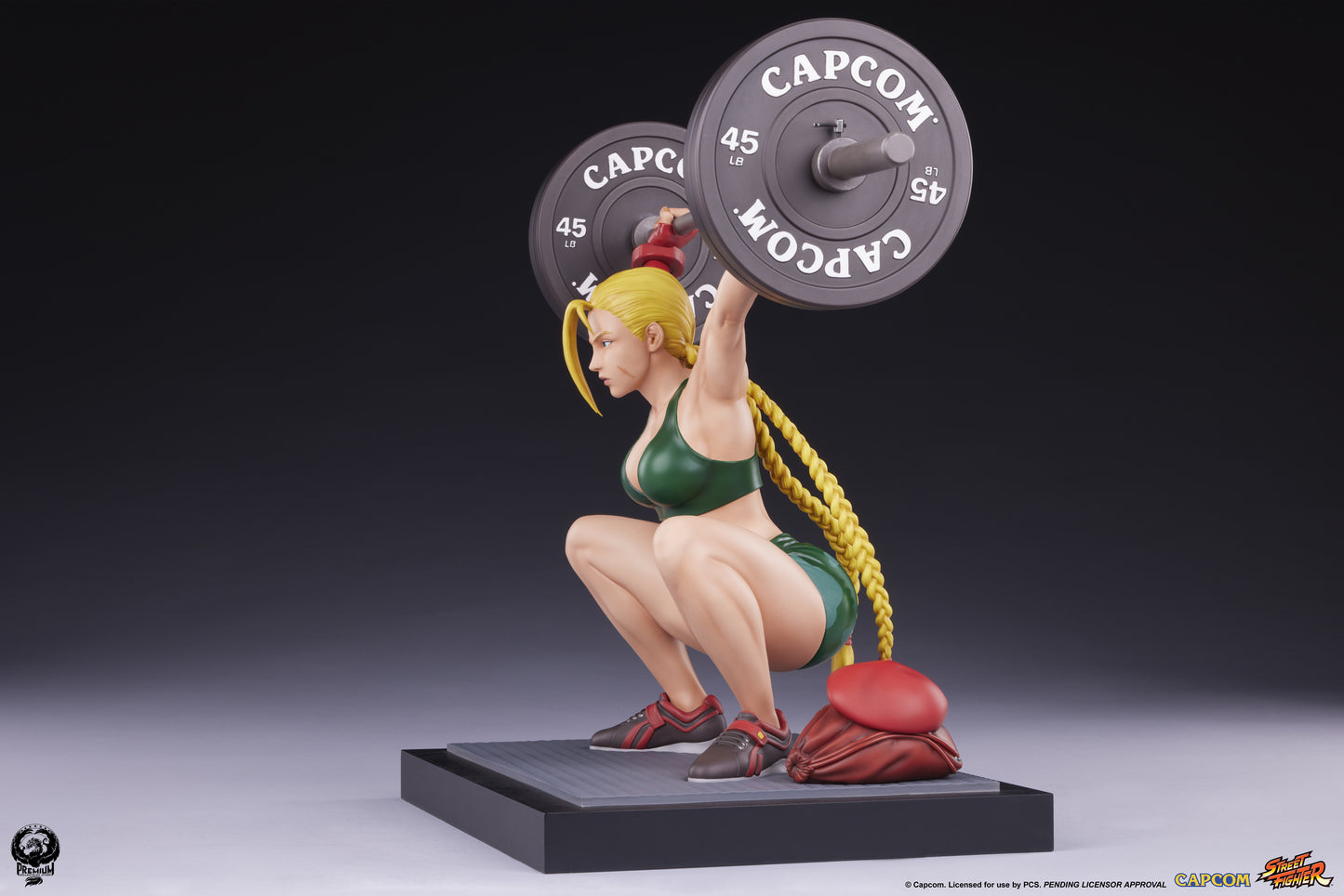 STREET FIGHTER CAMMY POWERLIFTING 1:4 SCALE STATUE