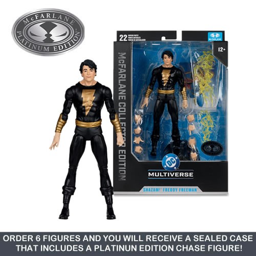 McFarlane CE - W14 - 7" Scale #55 Shazam! Freddy Freeman (DC Classic) **Chase**