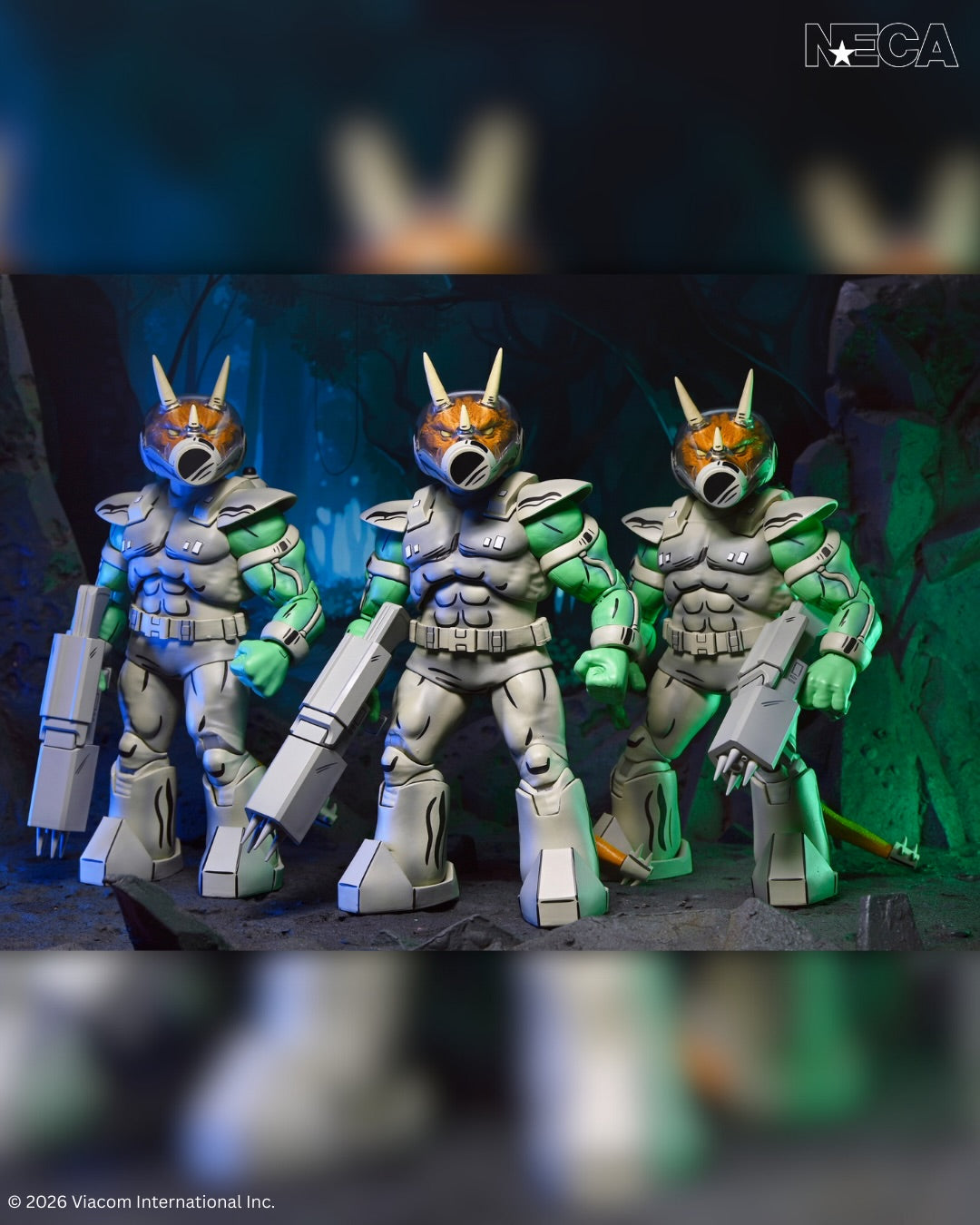 TMNT – Shock Commando Triceraton by NECA