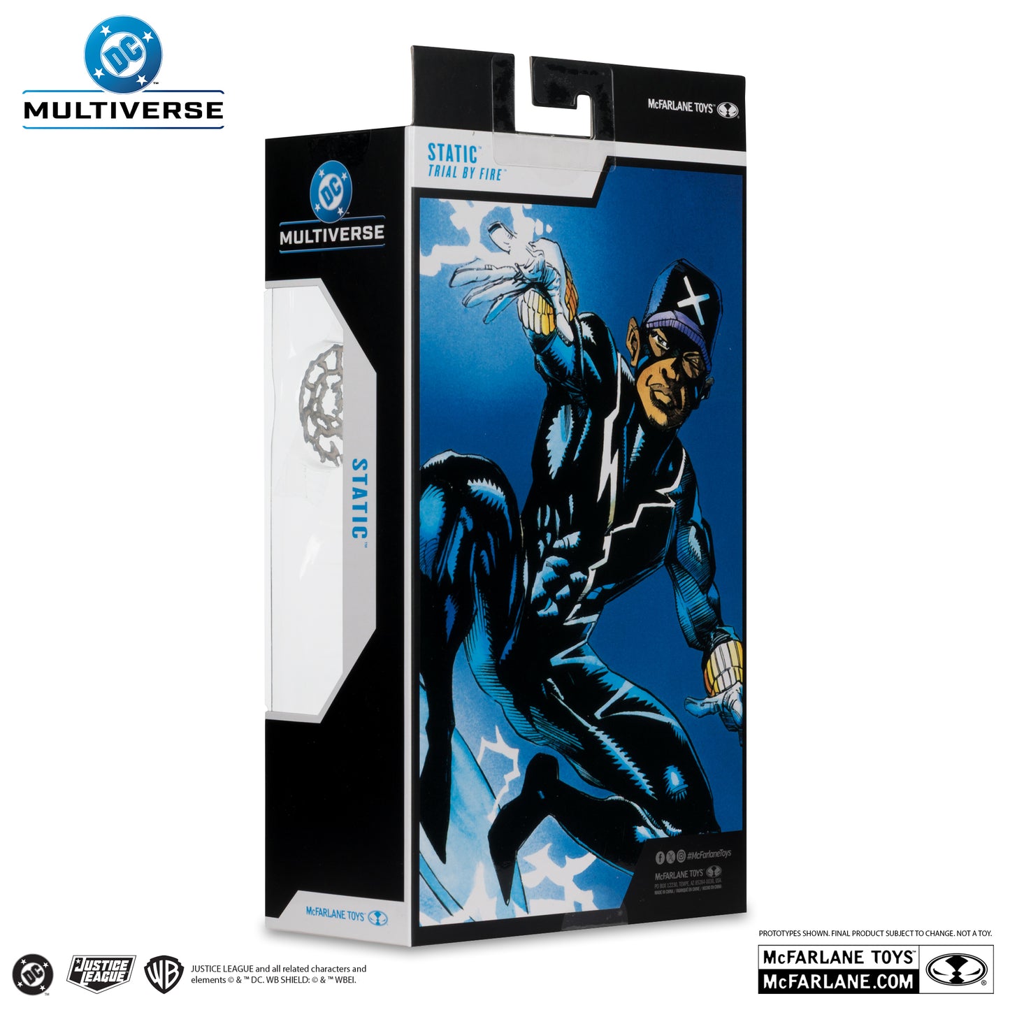 DC MULTIVERSE 7IN - STATIC SHOCK (STATIC SHOCK #1) GOLD LABEL